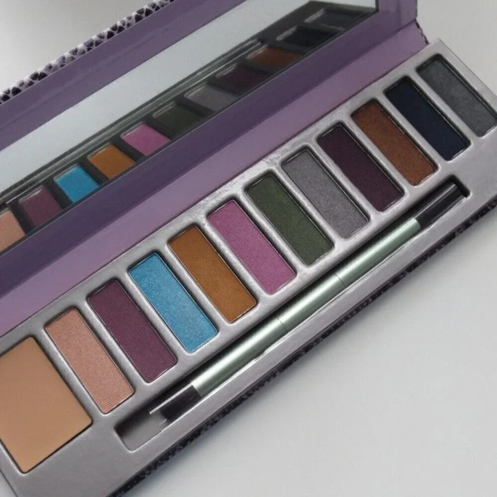 Mally City Chick I Love Color Eyeshadow PALETTE 11 shades + shadow base + BRUSH